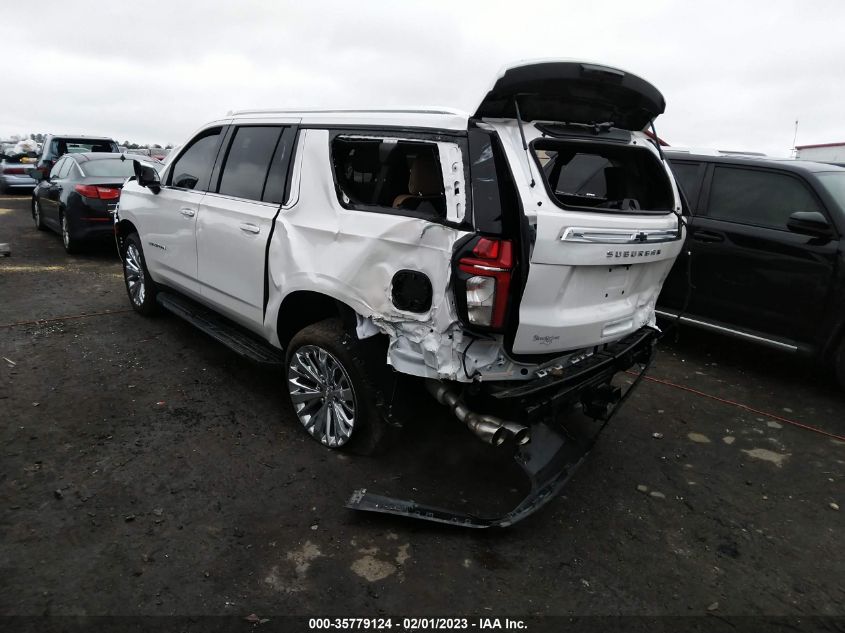 2021 CHEVROLET SUBURBAN PREMIER VIN: 1GNSKFKDXMR141592