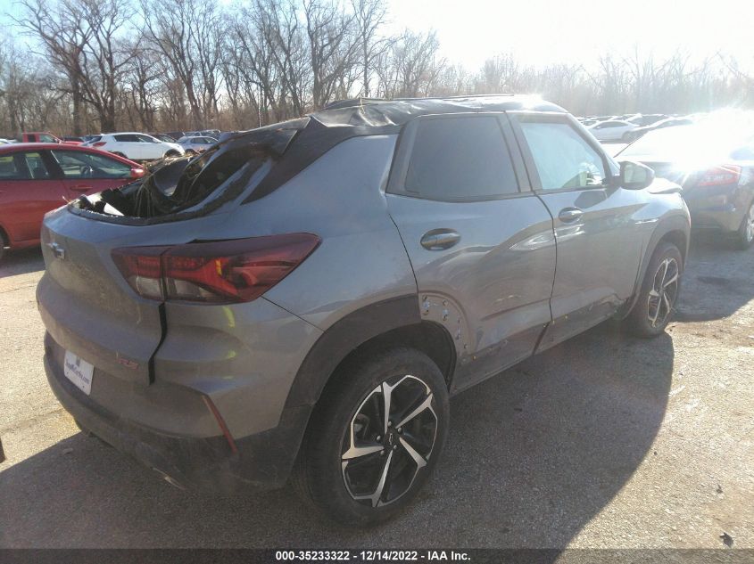 2023 CHEVROLET TRAILBLAZER RS VIN: KL79MUSL1PB037323