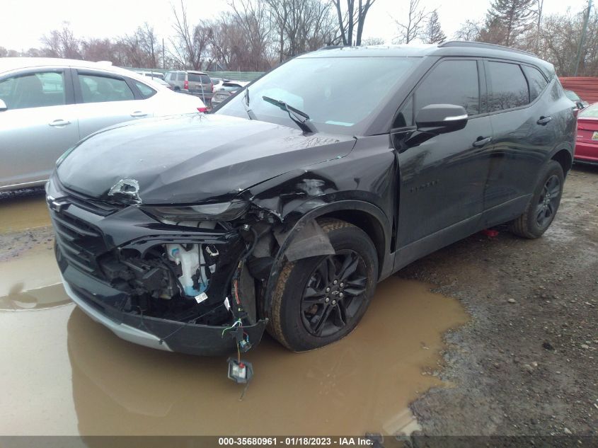 2021 CHEVROLET BLAZER LT VIN: 3GNKBCRS5MS506759
