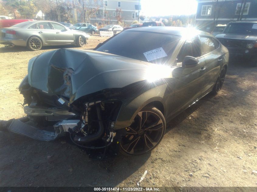 2022 AUDI S5 SPORTBACK PRESTIGE VIN: WAUB4CF5XNA039310