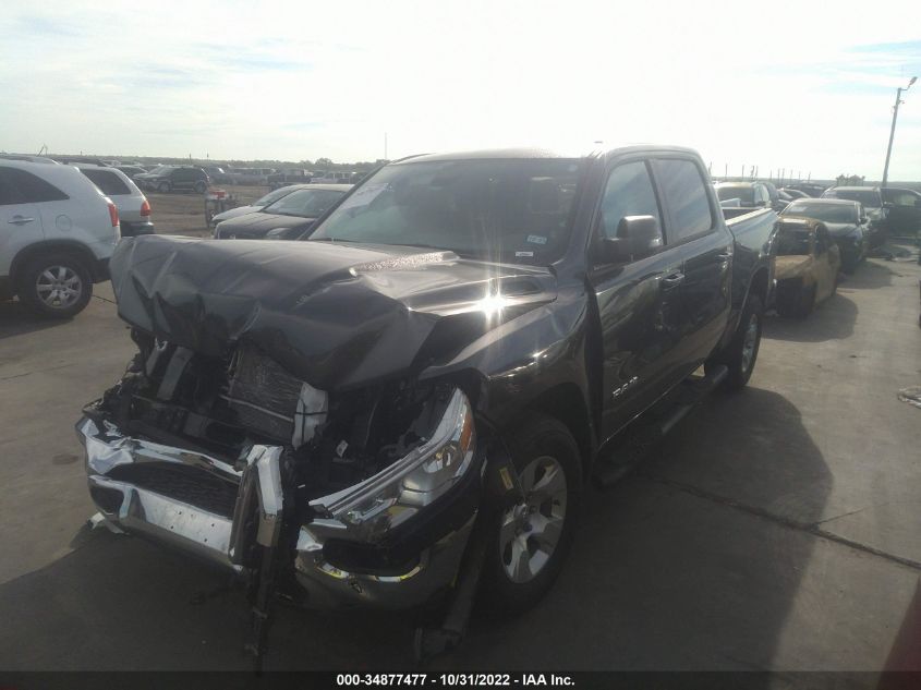 2022 RAM 1500 LONE STAR VIN: 1C6RREFGXNN202375
