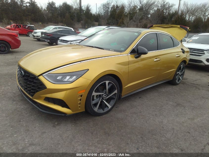 2021 HYUNDAI SONATA SEL PLUS VIN: 5NPEJ4J29MH083320
