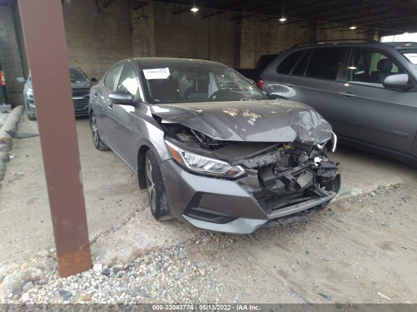 2020 NISSAN SENTRA SV VIN: 3N1AB8CVXLY215368
