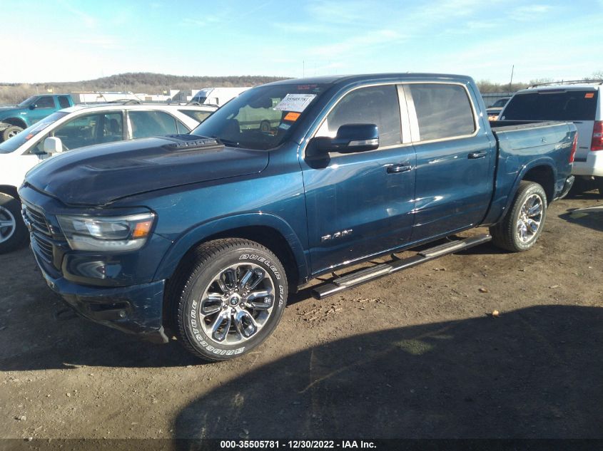 2020 RAM 1500 LARAMIE VIN: 1C6SRFJT4LN358162