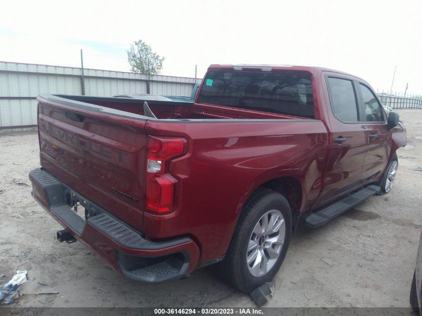 2022 CHEVROLET SILVERADO 1500 LTD CUSTOM VIN: 3GCPWBEKXNG160442