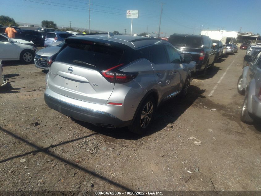 2021 NISSAN MURANO SV VIN: 5N1AZ2BJXMC120254