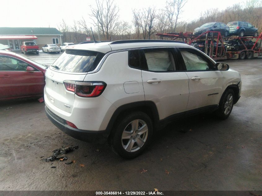 2022 JEEP COMPASS LATITUDE VIN: 3C4NJCBB0NT155841