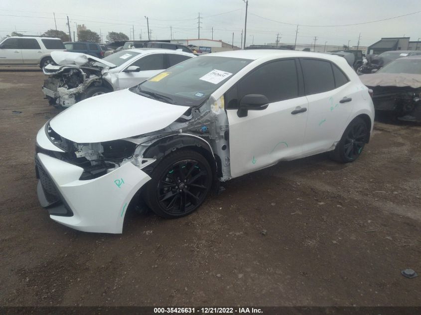 2022 TOYOTA COROLLA HATCHBACK SE/NIGHTSHADE/XSE VIN: JTND4MBE8N3190010