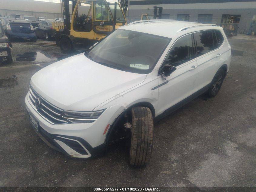 2022 VOLKSWAGEN TIGUAN SE VIN: 3VV3B7AX8NM120131