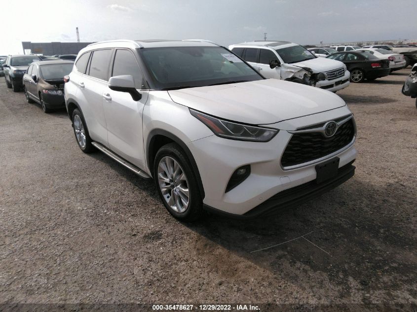 2020 TOYOTA HIGHLANDER LIMITED VIN: 5TDYZRAH2LS019118
