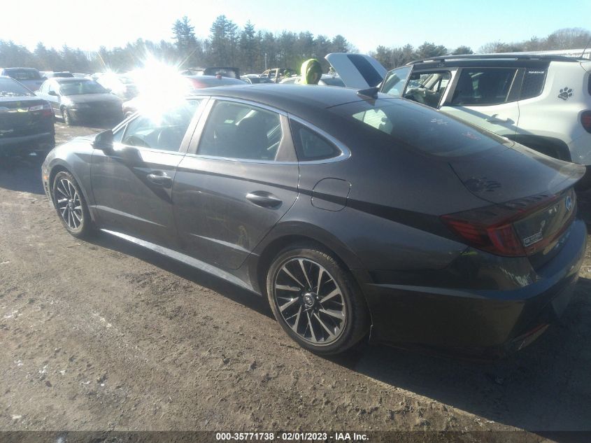 2021 HYUNDAI SONATA LIMITED VIN: 5NPEH4J28MH076709
