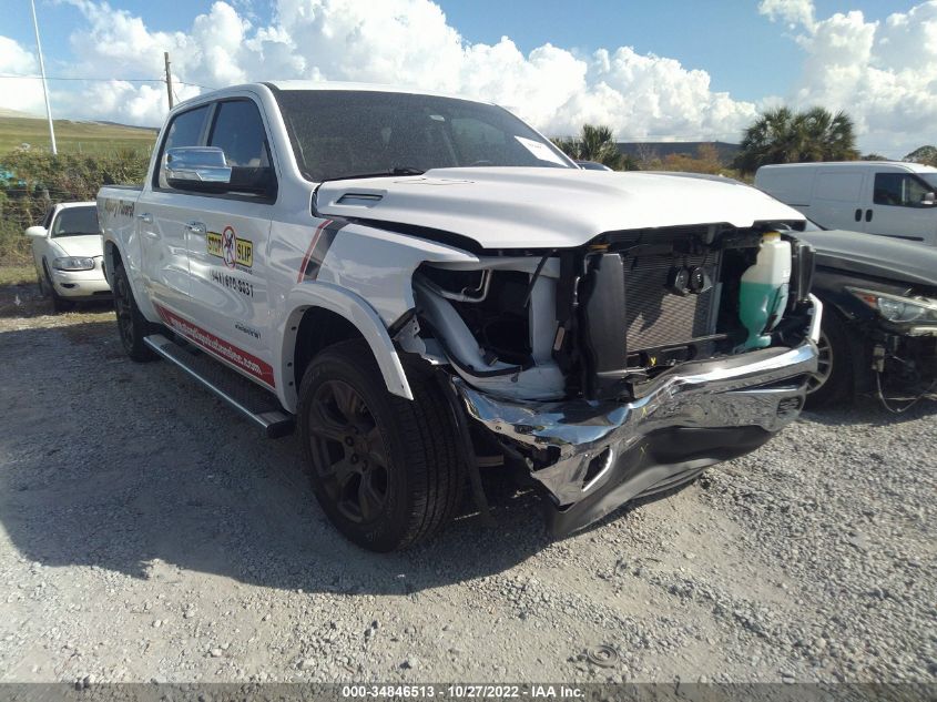 2022 RAM 1500 LARAMIE VIN: 1C6RREJT7NN274560