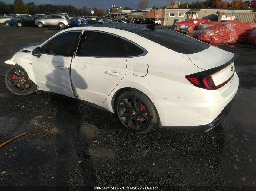 2022 HYUNDAI SONATA N LINE NIGHT EDITION VIN: 5NPEK4JC4NH144483