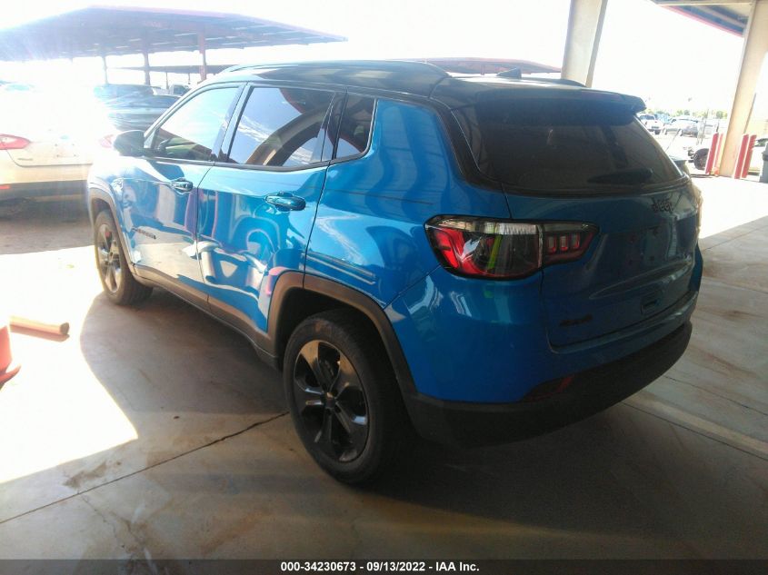 2021 JEEP COMPASS ALTITUDE VIN: 3C4NJDBB2MT503983
