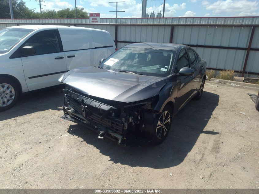 2021 NISSAN SENTRA SV VIN: 3N1AB8CV5MY287080