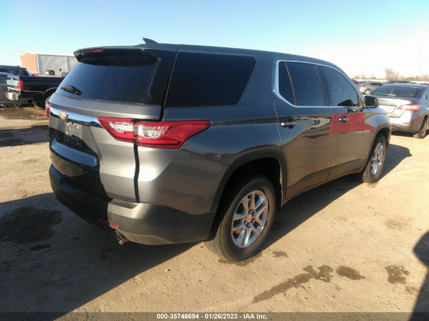 2021 CHEVROLET TRAVERSE LS VIN: 1GNERFKW3MJ226069