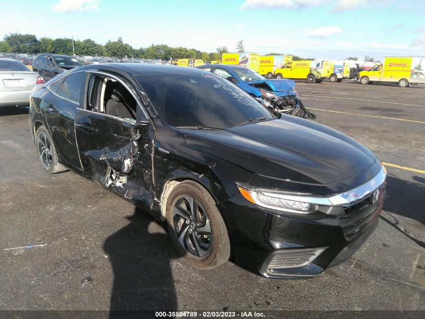2022 HONDA INSIGHT EX VIN: 19XZE4F57NE016200