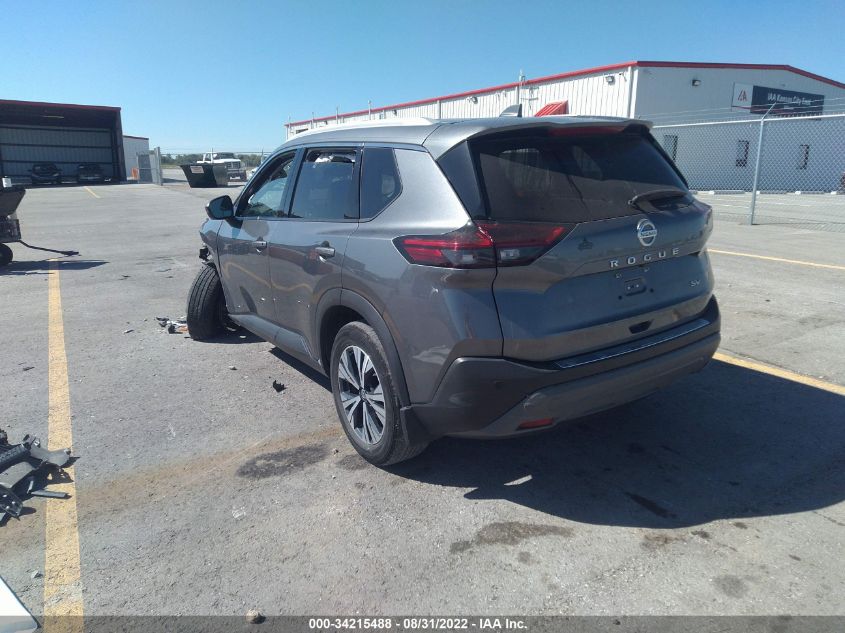2021 NISSAN ROGUE SV VIN: 5N1AT3BA7MC705249