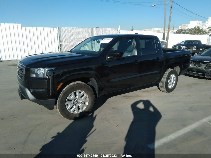 2022 NISSAN FRONTIER SV VIN: 1N6ED1EJ8NN606798