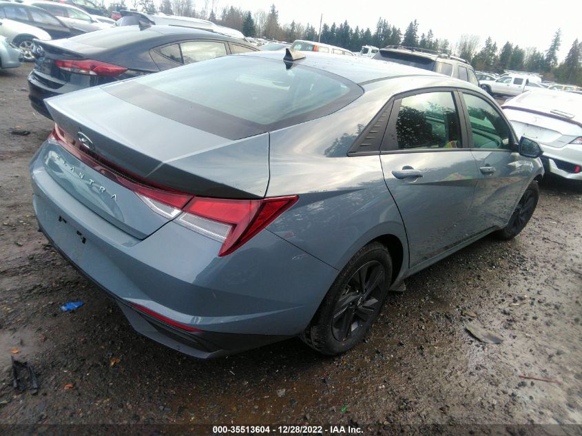 2022 HYUNDAI ELANTRA SEL VIN: KMHLM4AG1NU264070