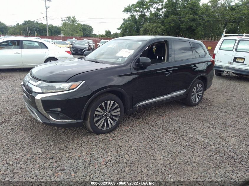 2020 MITSUBISHI OUTLANDER ES VIN: JA4AD2A38LZ045999