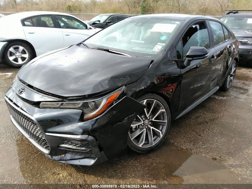 2022 TOYOTA COROLLA SE/SE NIGHTSHADE/APEX SE VIN: 5YFS4MCE4NP117301