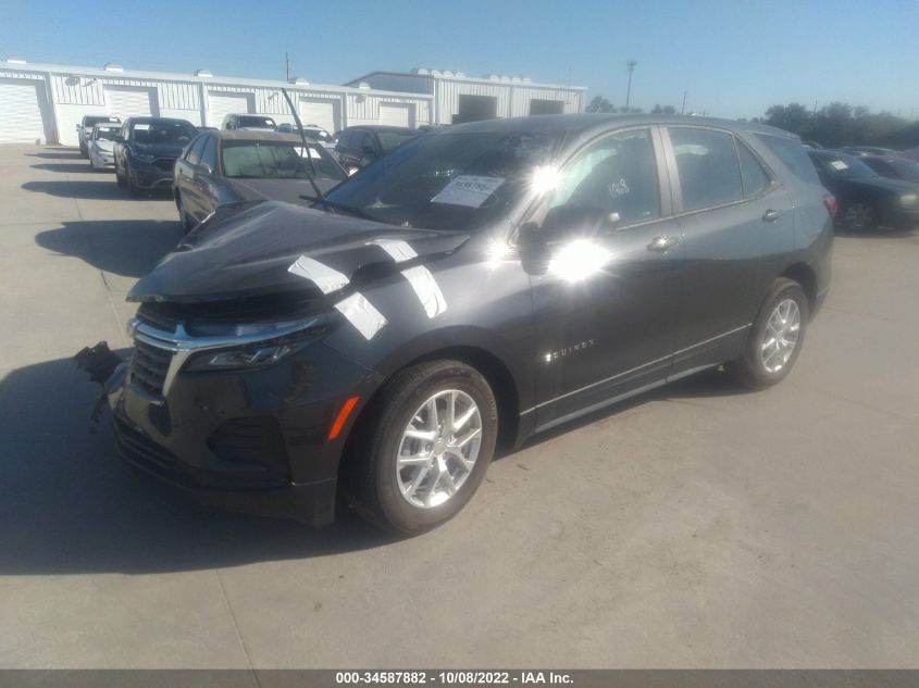 2022 CHEVROLET EQUINOX LS VIN: 3GNAXHEV5NS207025