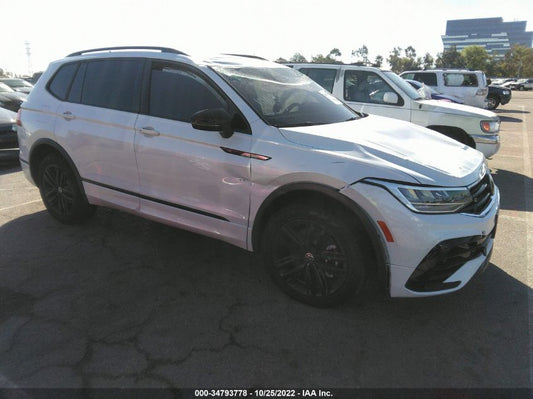 2022 VOLKSWAGEN TIGUAN SE R-LINE BLACK VIN: 3VVCB7AX7NM078700