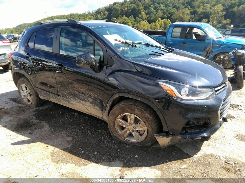 2022 CHEVROLET TRAX LT VIN: KL7CJPSM3NB525906