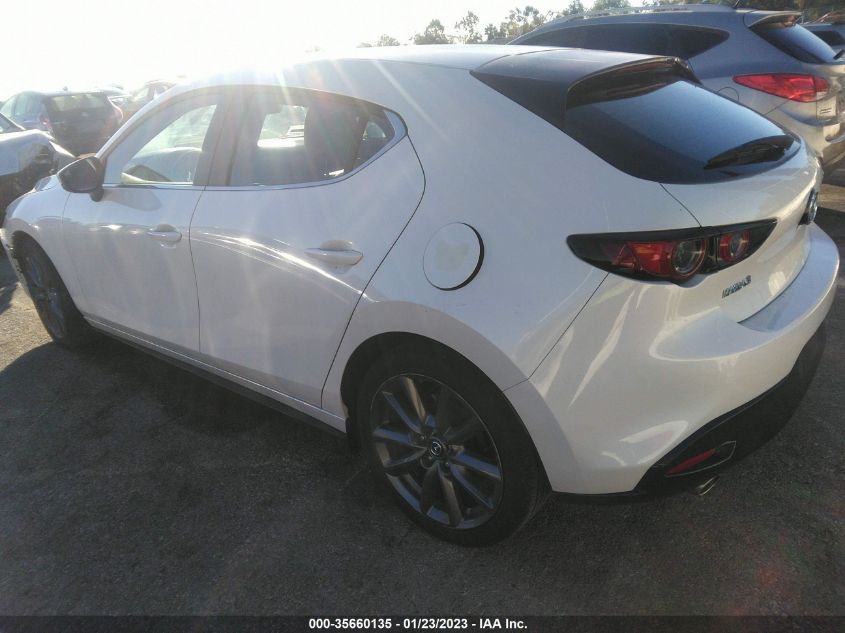 2021 MAZDA MAZDA3 HATCHBACK SELECT VIN: JM1BPAKL4M1305048