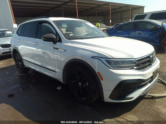 2022 VOLKSWAGEN TIGUAN SE R-LINE BLACK VIN: 3VVCB7AXXNM006034