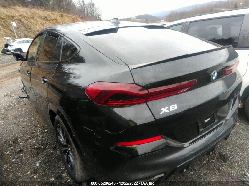2023 BMW X6 XDRIVE40I VIN: 5UXCY6C07P9N67797