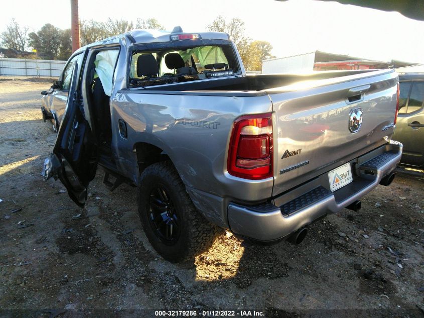 2021 RAM 1500 BIG HORN VIN: 1C6SRFFTXMN735572