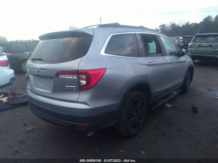 2022 HONDA PILOT SPECIAL EDITION VIN: 5FNYF6H21NB074384