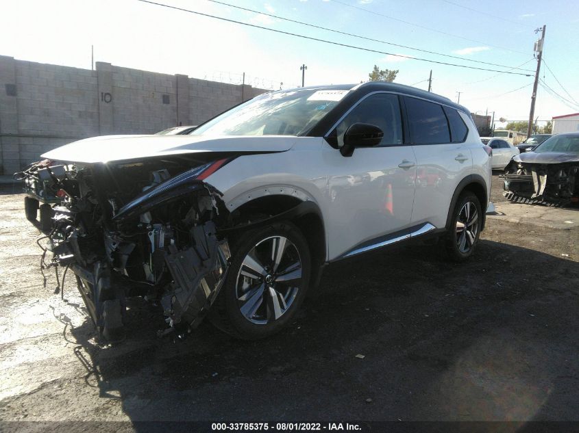 2021 NISSAN ROGUE PLATINUM VIN: JN8AT3DDXMW321397