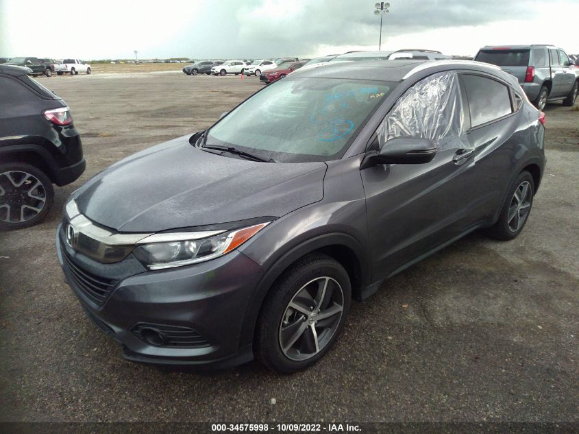 2022 HONDA HR-V EX VIN: 3CZRU5H54NM705164