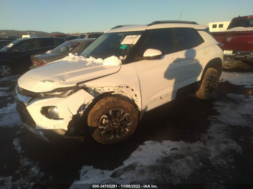 2022 CHEVROLET TRAILBLAZER LT VIN: KL79MRSL3NB148983