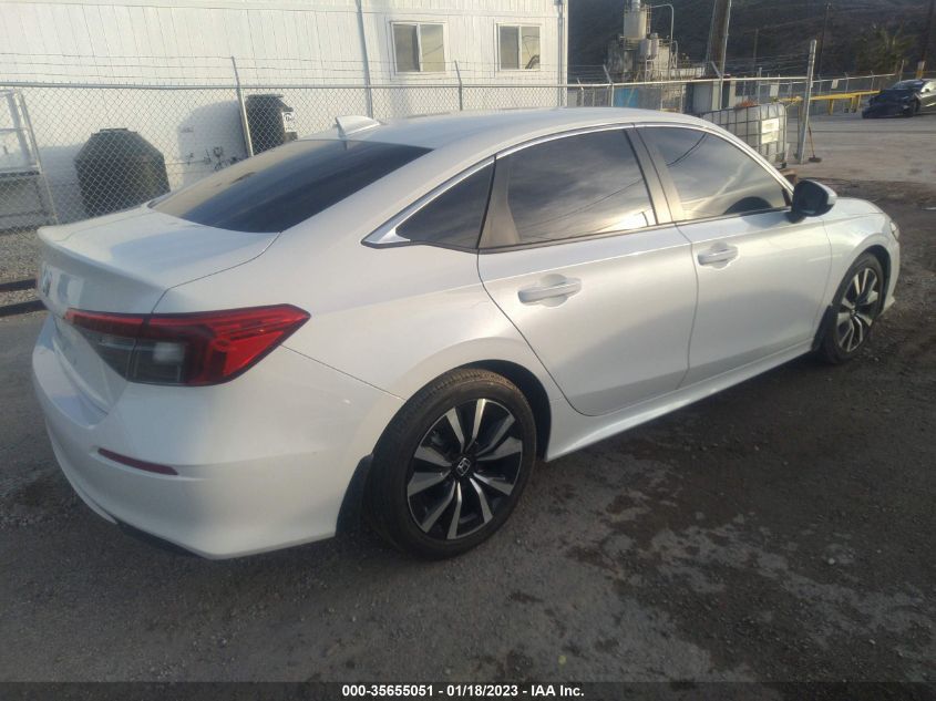 2022 HONDA CIVIC SEDAN EX VIN: JHMFE1F78NX007748