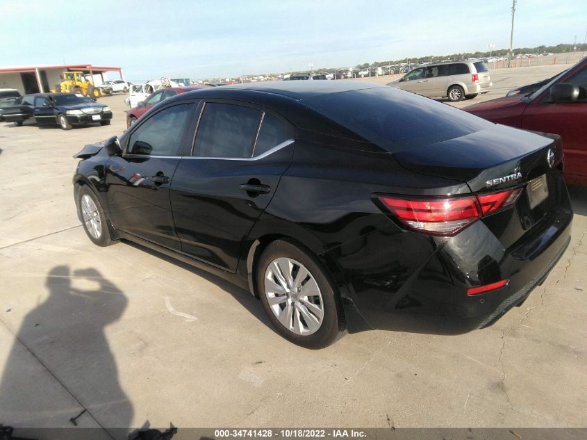 2021 NISSAN SENTRA S VIN: 3N1AB8BV3MY303665