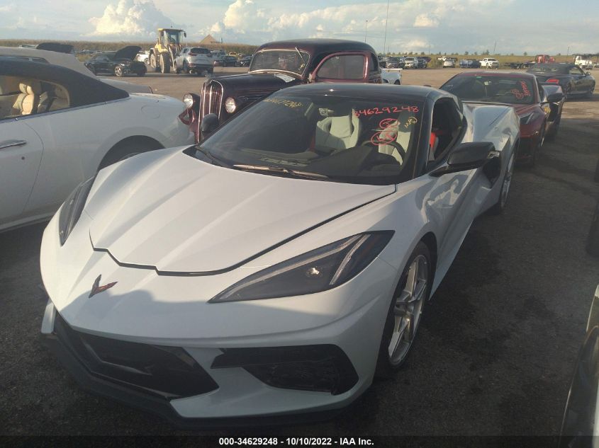 2022 CHEVROLET CORVETTE 1LT VIN: 1G1YA3D40N5112783