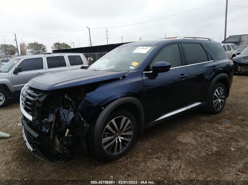 2022 NISSAN PATHFINDER PLATINUM VIN: 5N1DR3DG4NC258488