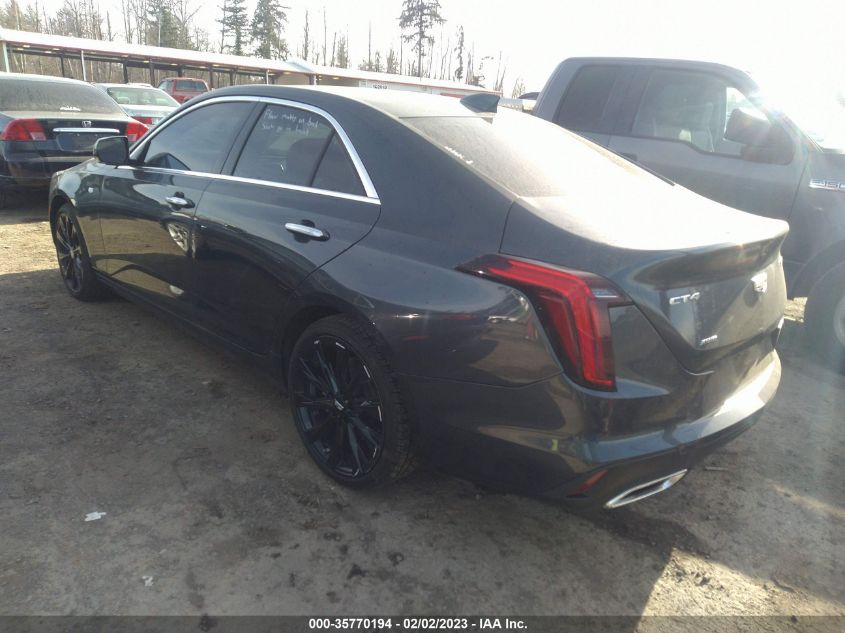 2021 CADILLAC CT4 LUXURY VIN: 1G6DK5RK1M0117186