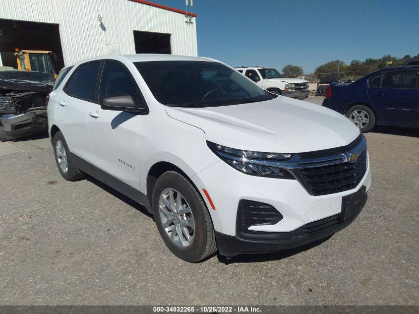 2022 CHEVROLET EQUINOX LS VIN: 3GNAXHEV9NS174563