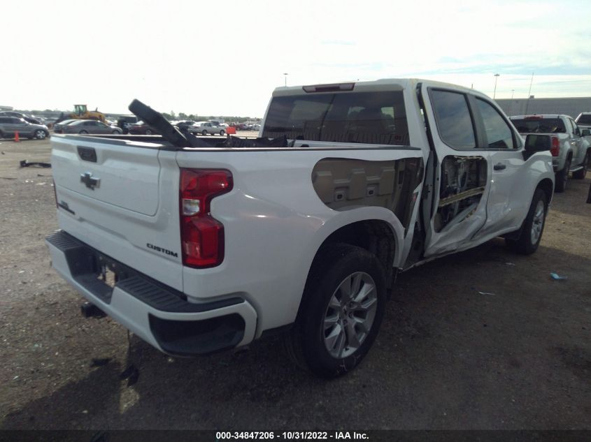 2022 CHEVROLET SILVERADO 1500 LTD CUSTOM VIN: 3GCPWBEK5NG130944