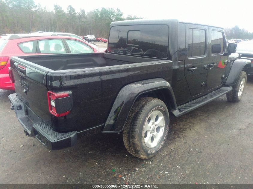 2022 JEEP GLADIATOR HIGH ALTITUDE VIN: 1C6HJTFG9NL139823