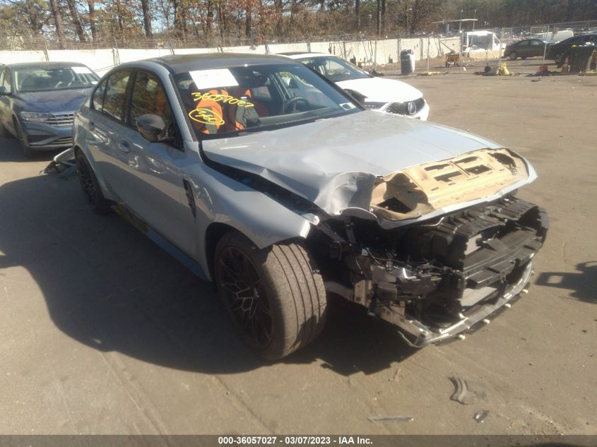2023 BMW M3 COMPETITION XDRIVE VIN: WBS43AY03PFN33009