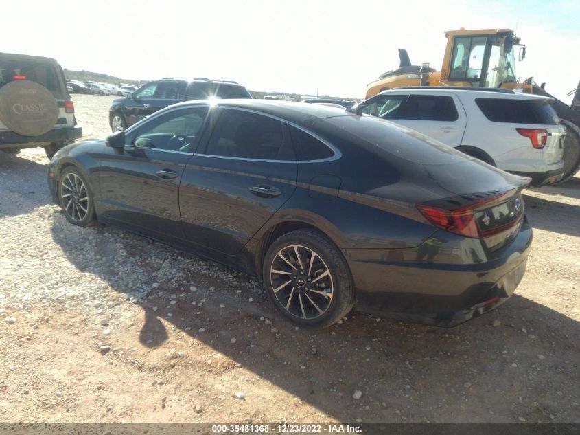 2020 HYUNDAI SONATA LIMITED VIN: 5NPEH4J20LH033495