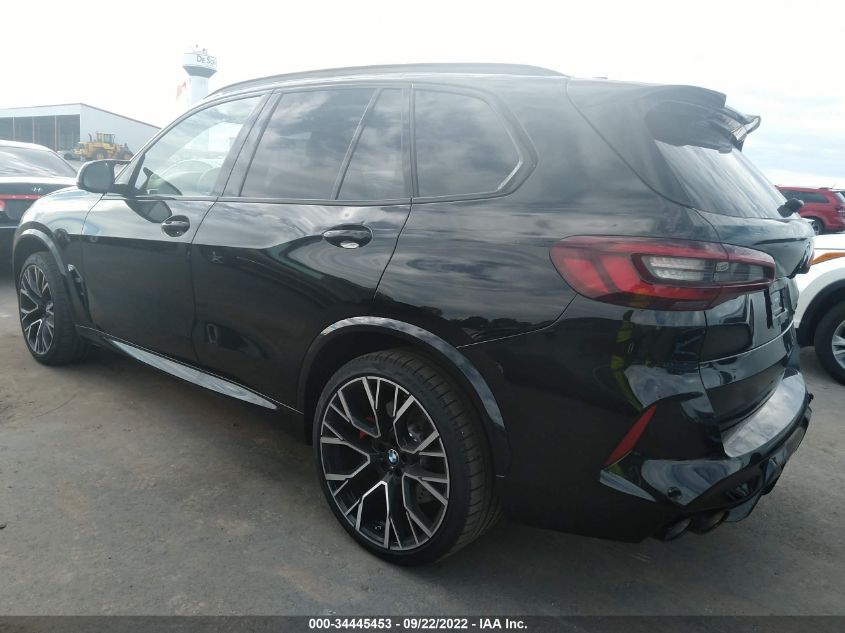 2022 BMW X5 M VIN: 5YMJU0C02N9L49076