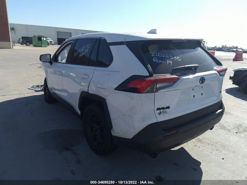 2022 TOYOTA RAV4 LE VIN: 2T3H1RFV5NW223807