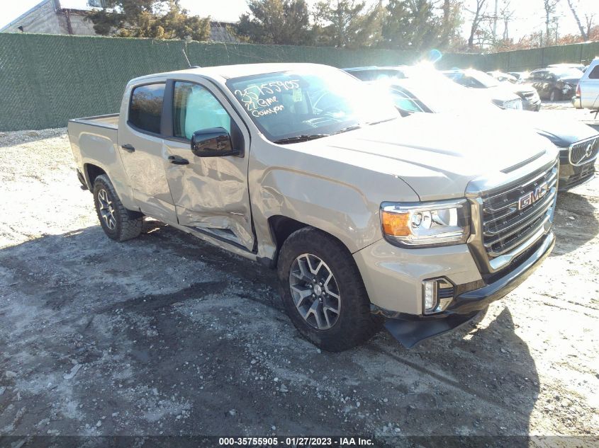 2022 GMC CANYON 4WD AT4 W/CLOTH VIN: 1GTG6FEN5N1272839